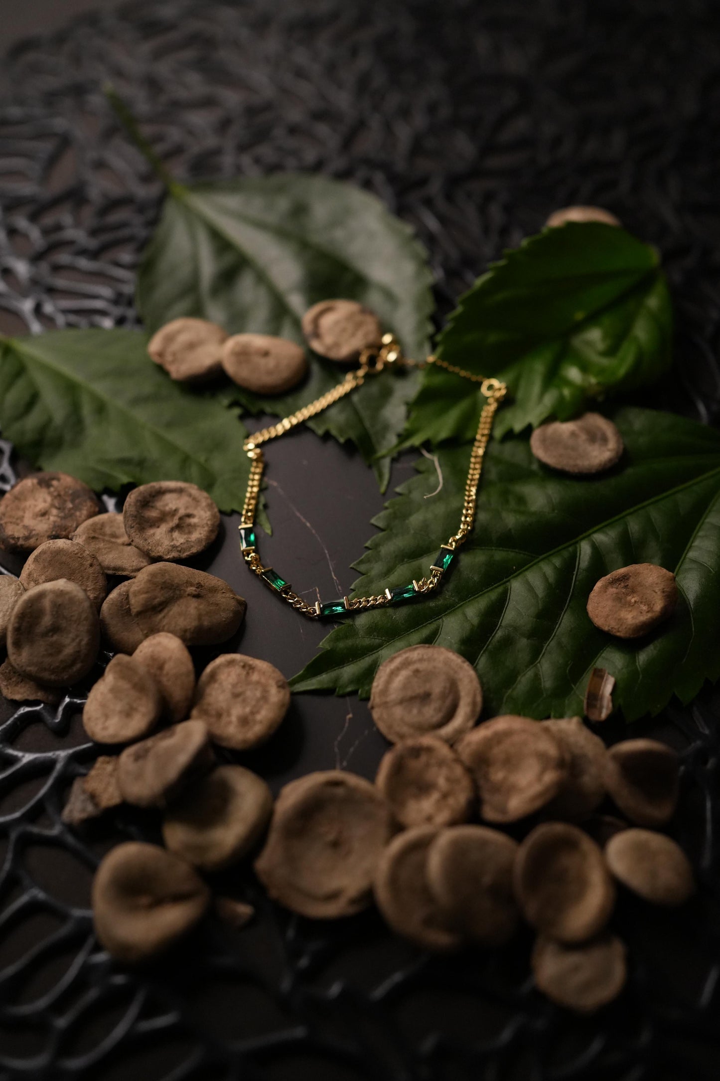 Emerald bracelet