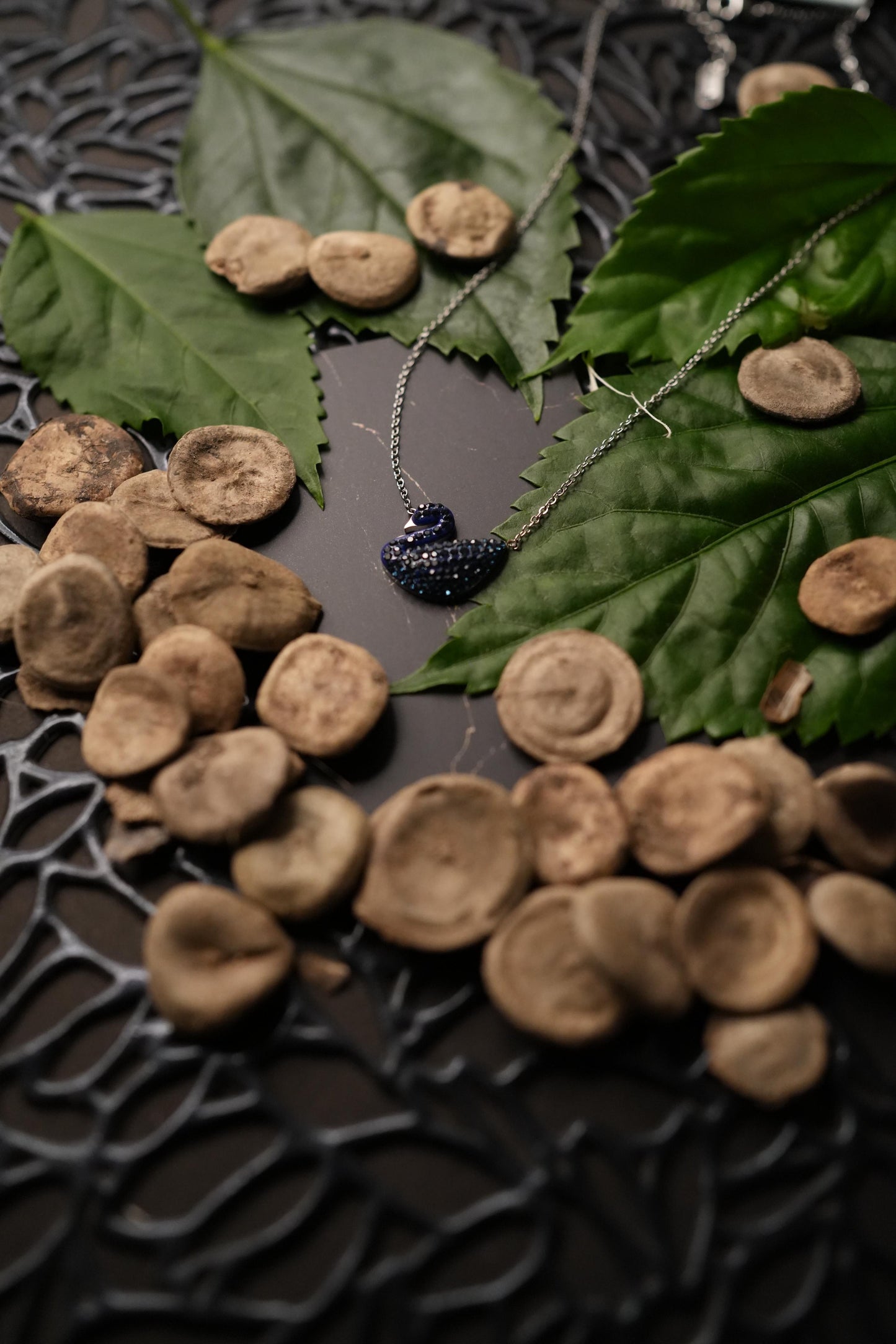 Swan necklace