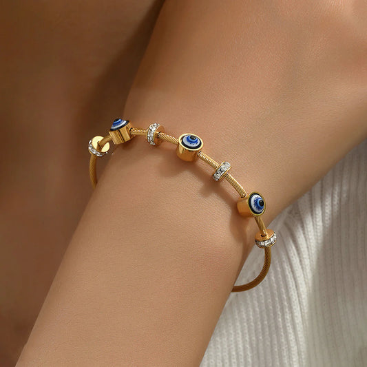 Evil eye bracelet