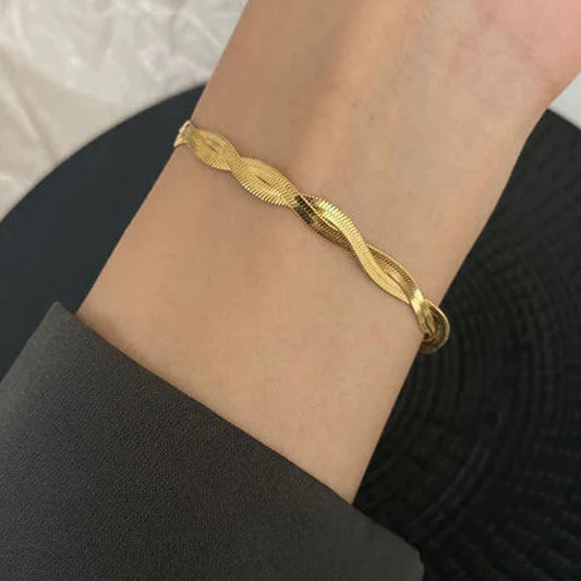 Thick Snake Chain Bracelet