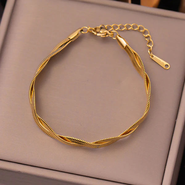 Thick Snake Chain Bracelet